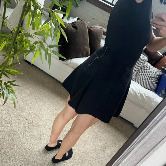 black silk skirt - Picture 3 of 3